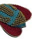 Handgemaakte Broche Scarabee Sunshine detail