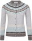 Cardigan Alpine Fair Isle Merino Lamswol Grace