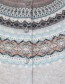 Cardigan Alpine Fair Isle Merino Lamswol Grace detail