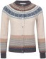 Cardigan Alpine Fair Isle Merino Lamswol Taurus