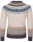 Cardigan Alpine Fair Isle Merino Lamswol Taurus detail