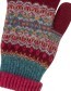 Handschoenen Alloa Merino Wol Velvet detail