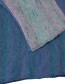 Shawl Cape Treeline Merino Lamswol Kid Mohair Classic Blue detail