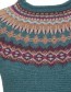 Trui Stoneybrek Merino Lamswol Velvet Woods detail