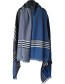 Cape Infinity Bamboe Frida Blauw detail