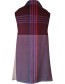Cape Infinity Bamboe Rosa Red detail