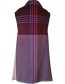Cape Infinity Bamboe Rosa Red detail