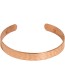 Koperen Armband Hammered