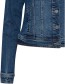 Jacket Frvocut True Blue Denim detail