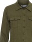 Jacket Frvotwill  Dusty Olive detail