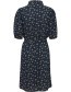 Jurk Frsanya 1 Navy With Flowers detail