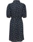Jurk Frsanya 1 Navy With Flowers detail