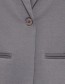 Blazer Leonie Gray Pinstripe detail