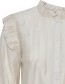 Blouse Byimoni Birch Blue detail
