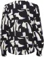 Blouse Frflowy Black detail