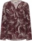 Blouse Frkiki Dot Paisley Fudge