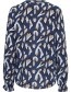Blouse Frflowy Navy detail