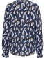 Blouse Frflowy Navy detail