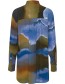 Blouse Lang Farabekka Peacoat Mix detail