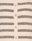 Cardigan Frkendra Oatmeal Stripe detail