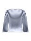 Cardigan Frmary Navy Stripe detail
