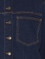 Spijkerjasje Frselma Indigo Blue Denim detail