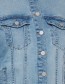 Spijkerjas Frivo Cool Blue Denim detail