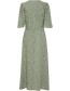 Jurk Kamma Dot Green detail