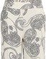 Pantalon Froline Paisley Black White detail