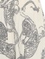 Pantalon Froline Paisley Black White detail