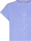 T‑shirt Frgali Hydrangea Flowerline Purple detail