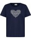 T‑shirt Riasa Heart Navy
