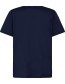 T‑shirt Riasa Heart Navy detail