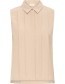 Mouwloze Blouse Top Fradah Savannah Tan