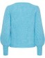 Trui Frelna Ethereal Blue Melange detail