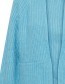 Vest Kort Open Frbeverly Ethereal Blue Melange detail
