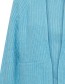 Vest Kort Open Frbeverly Ethereal Blue Melange detail