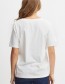 T-shirt Frzashoulder Blanc De Blanc