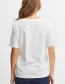 T-shirt Frzashoulder Blanc De Blanc
