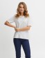 T-shirt Frzashoulder Blanc De Blanc