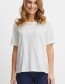 T-shirt Frzashoulder Blanc De Blanc