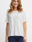 T-shirt Frzashoulder Blanc De Blanc