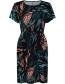 Jurk Palm Hop Zwart