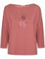 Longsleeve Bloom Classic Dark Rose