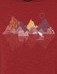 Longsleeve Nature Rock Bird Scarlet Red detail