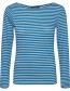 Longsleeve Yummy Striped Paradise Blue Stripes
