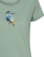 T‑shirt Loves Bird Look Pale Green detail