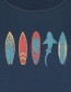 T&#8209;shirt Shark Navy detail