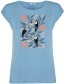 T‑shirt Timid Tucan Flowe Glacier Blue
