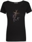 T&#8209;shirt Nature Bird Reed Zwart